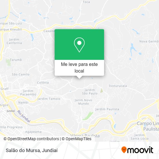 Salão do Mursa mapa