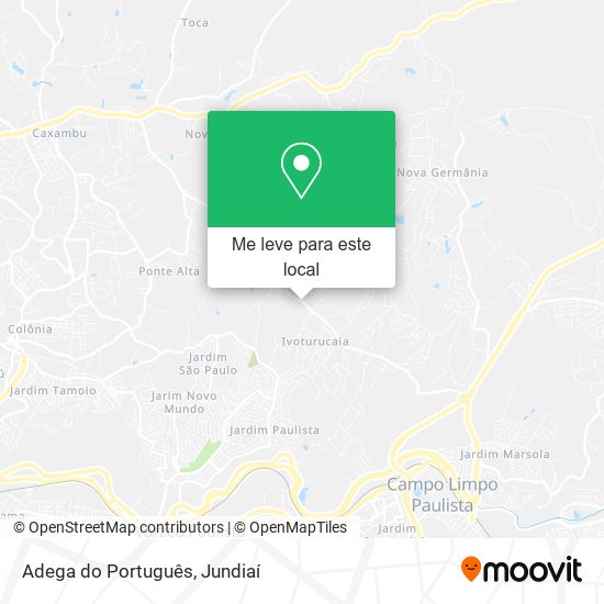 Adega do Português mapa