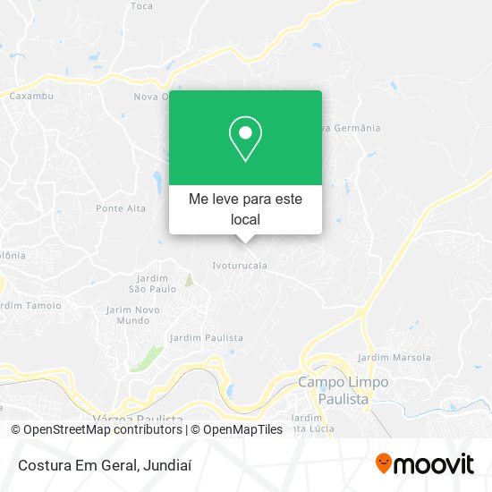 Costura Em Geral mapa