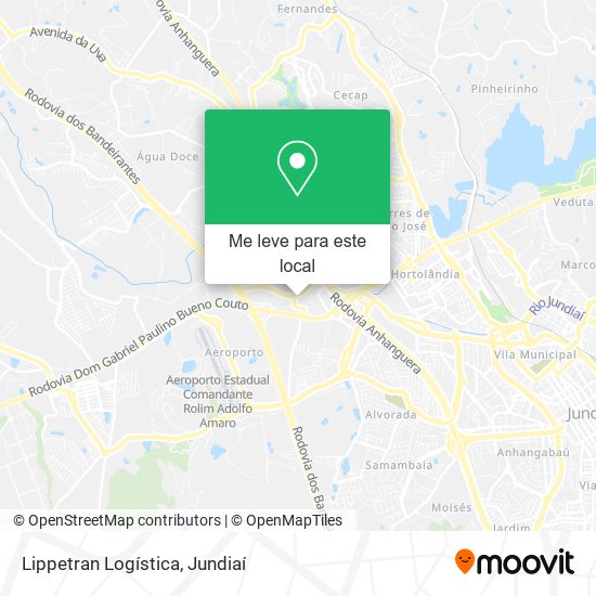 Lippetran Logística mapa