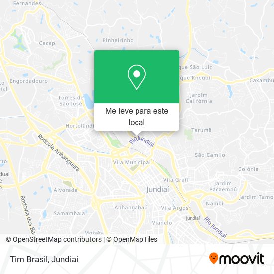 Tim Brasil mapa