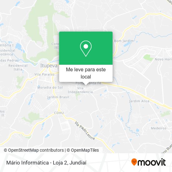 Mário Informática - Loja 2 mapa