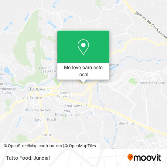 Tutto Food mapa