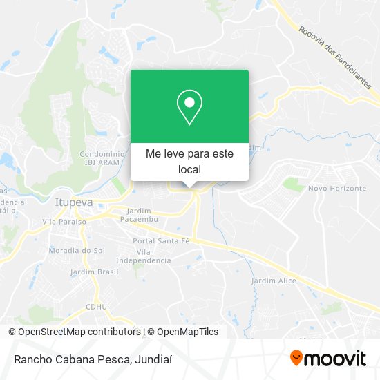 Rancho Cabana Pesca mapa