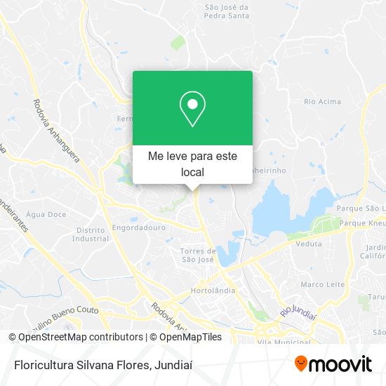 Floricultura Silvana Flores mapa