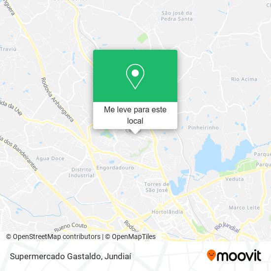 Supermercado Gastaldo mapa