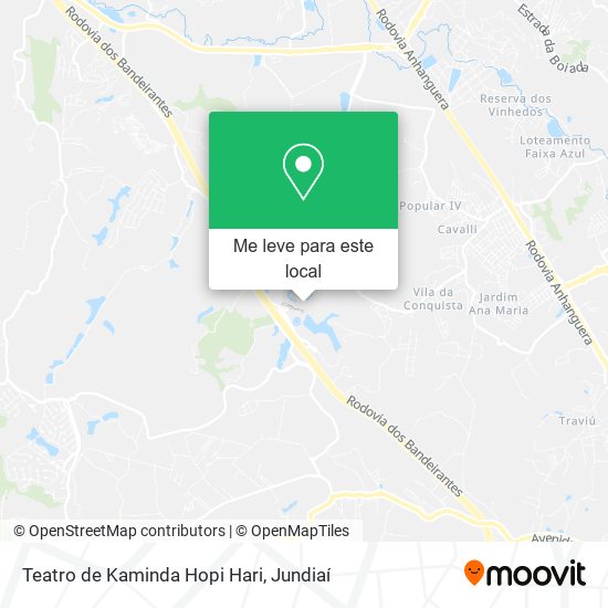 Teatro de Kaminda Hopi Hari mapa