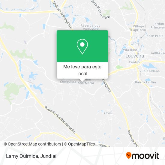 Lamy Química mapa