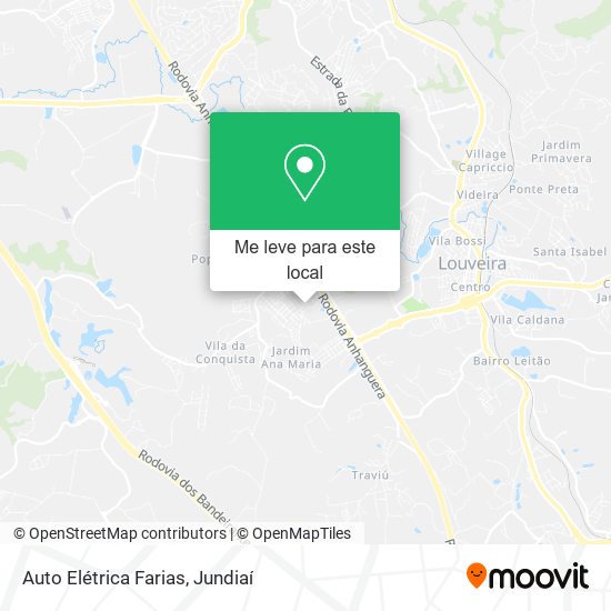 Auto Elétrica Farias mapa