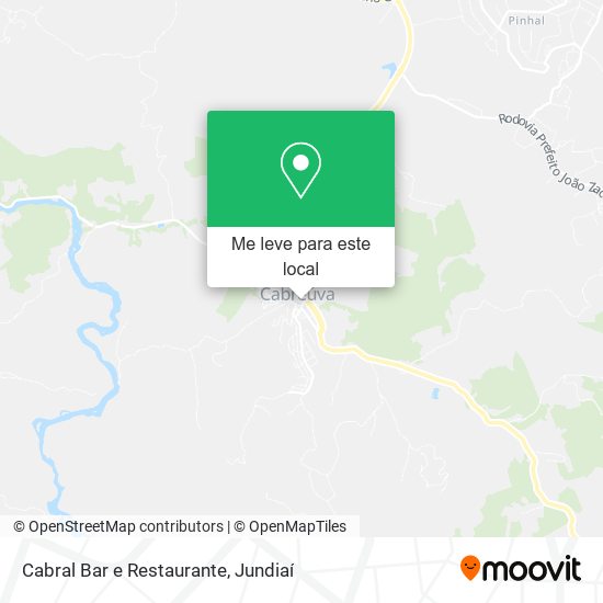 Cabral Bar e Restaurante mapa