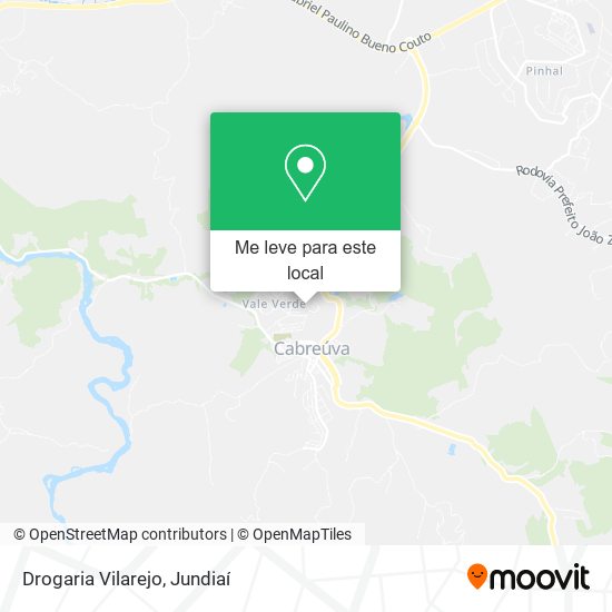 Drogaria Vilarejo mapa