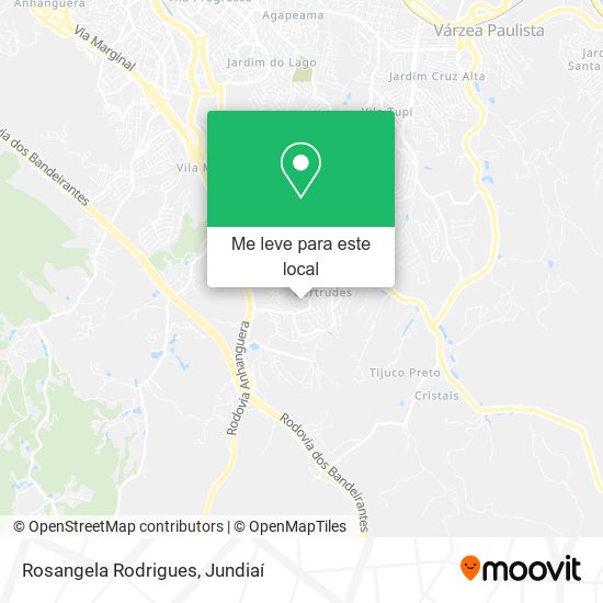Rosangela Rodrigues mapa
