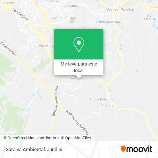 Saraiva Ambiental mapa