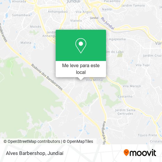 Alves Barbershop mapa
