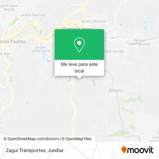 Zagui Transportes mapa