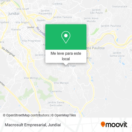 Macrosult Empresarial mapa