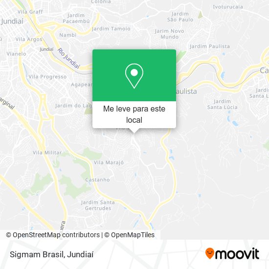 Sigmam Brasil mapa