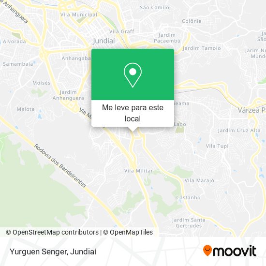 Yurguen Senger mapa