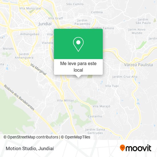 Motion Studio mapa