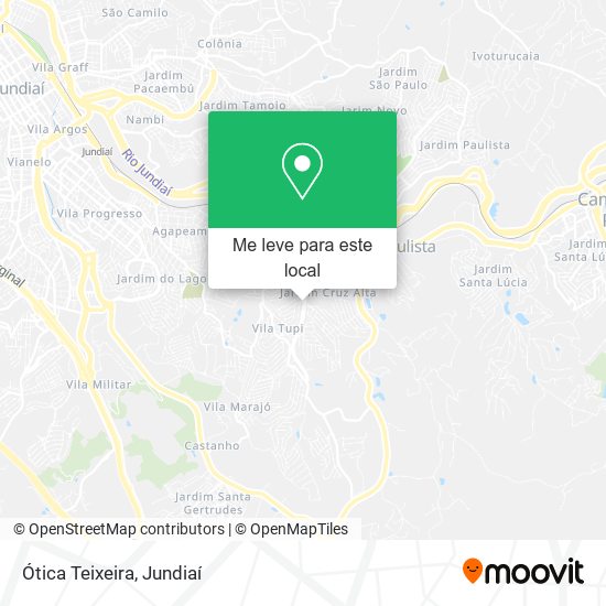 Ótica Teixeira mapa