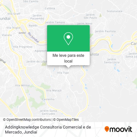 Addingknowledge Consultoria Comercial e de Mercado mapa