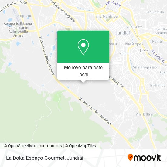 La Doka Espaço Gourmet mapa