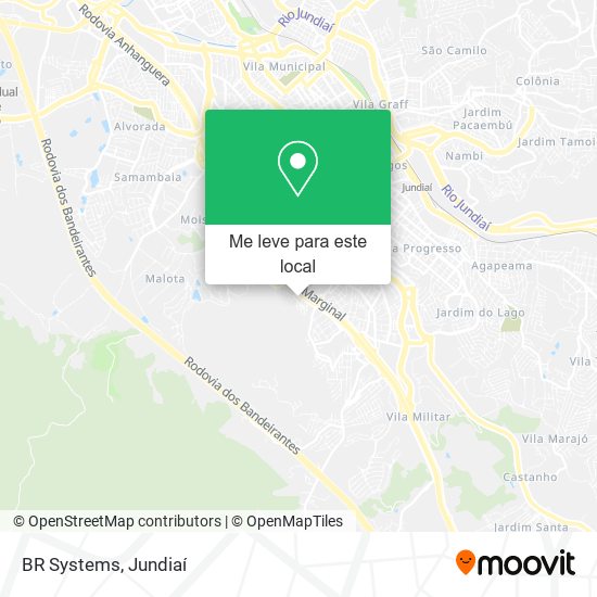 BR Systems mapa