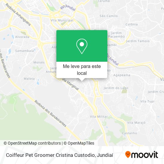 Coiffeur Pet Groomer Cristina Custodio mapa