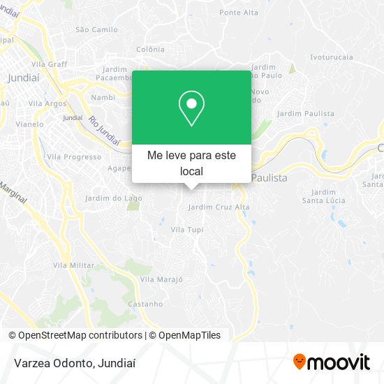 Varzea Odonto mapa