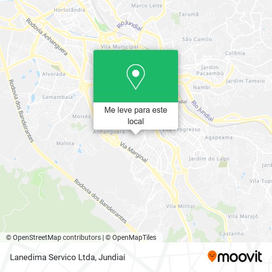 Lanedima Servico Ltda mapa