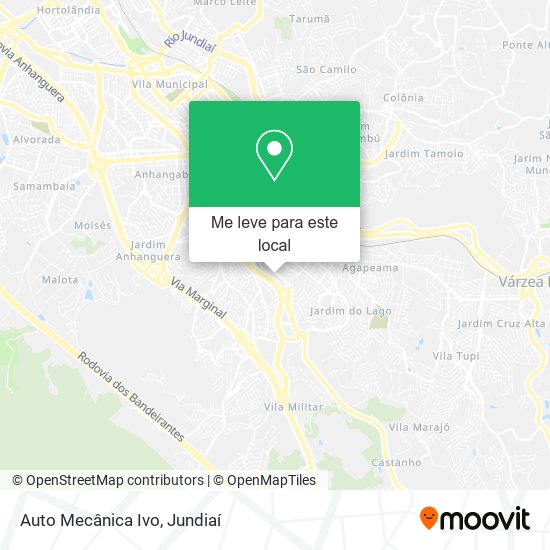 Auto Mecânica Ivo mapa