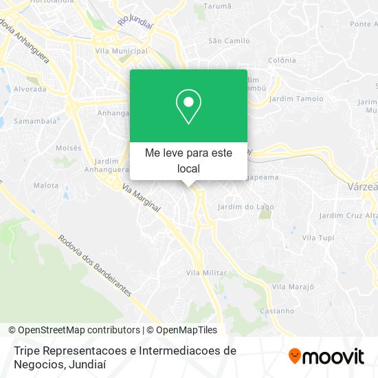 Tripe Representacoes e Intermediacoes de Negocios mapa