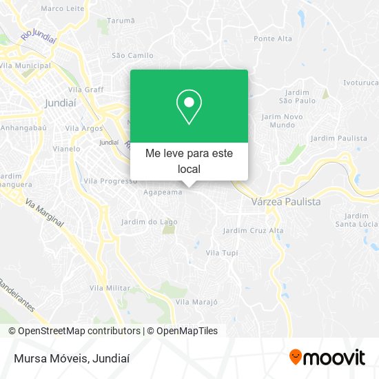 Mursa Móveis mapa