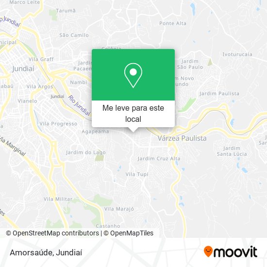 Amorsaúde mapa