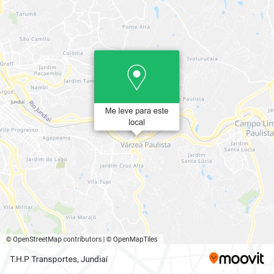 T.H.P Transportes mapa