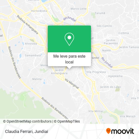 Claudia Ferrari mapa