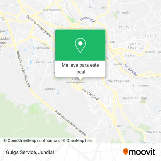 Guigs Service mapa