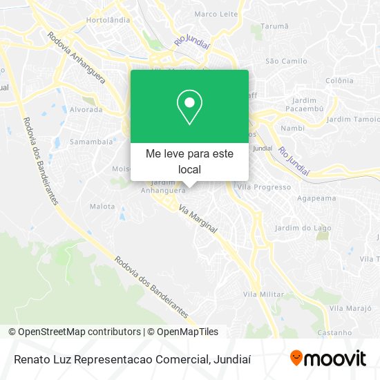 Renato Luz Representacao Comercial mapa