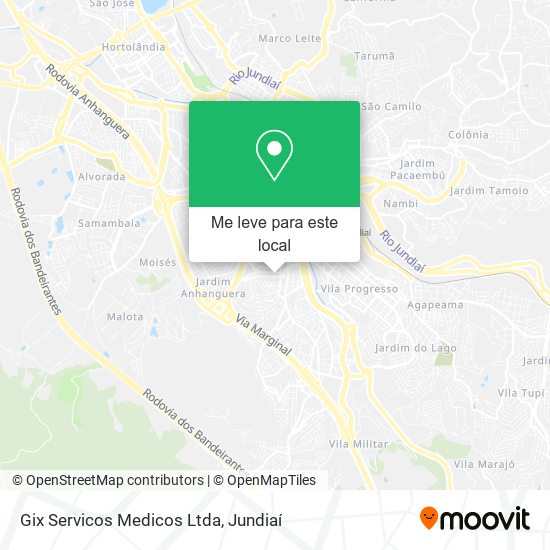 Gix Servicos Medicos Ltda mapa