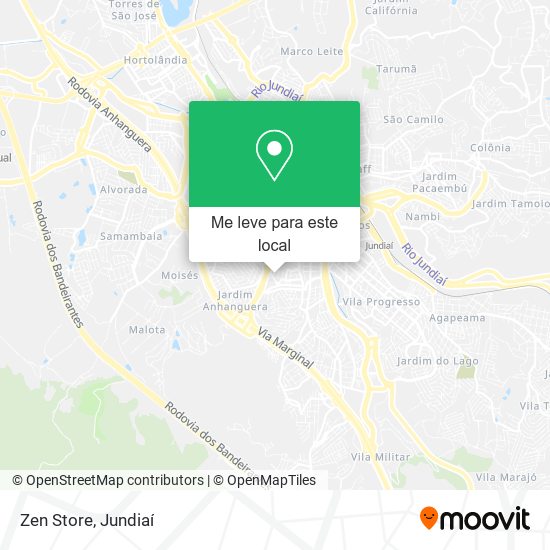 Zen Store mapa