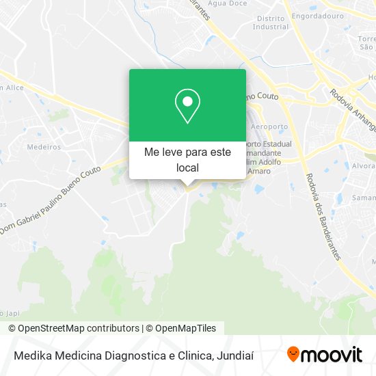 Medika Medicina Diagnostica e Clinica mapa