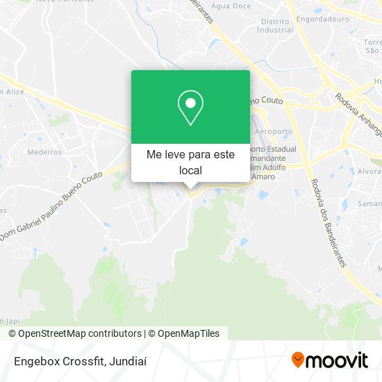 Engebox Crossfit mapa