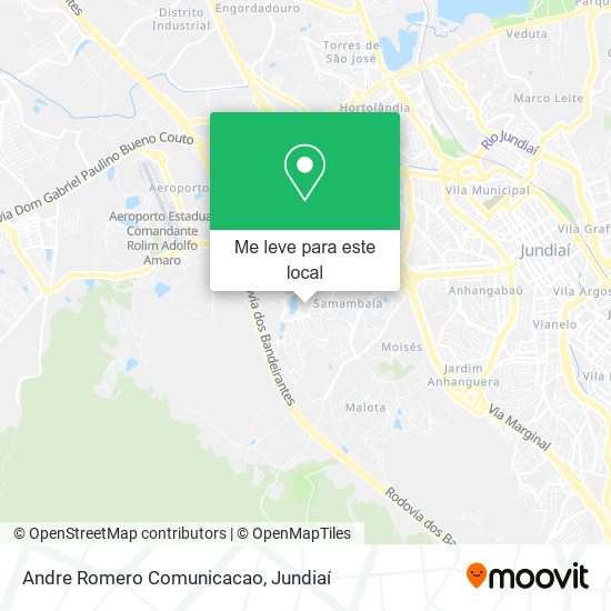 Andre Romero Comunicacao mapa