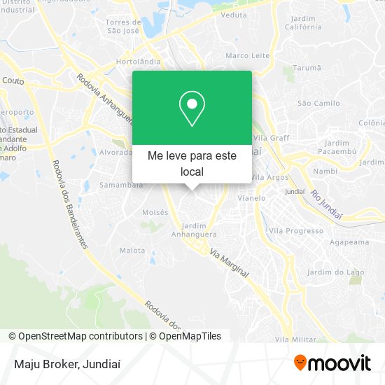 Maju Broker mapa