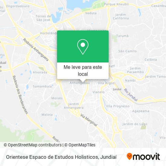 Orientese Espaco de Estudos Holisticos mapa