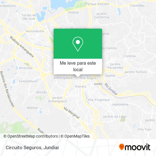 Circuito Seguros mapa
