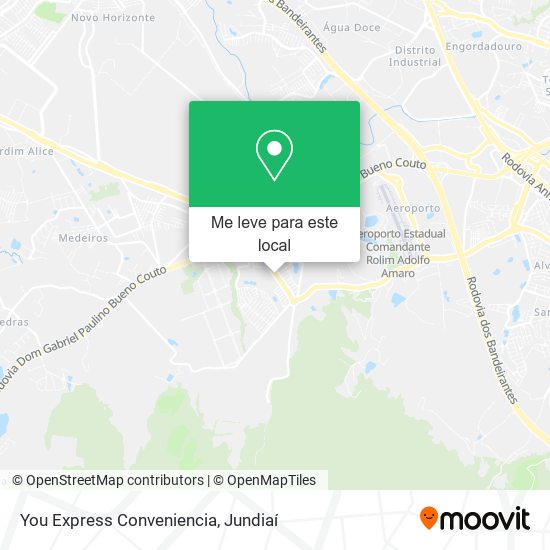 You Express Conveniencia mapa