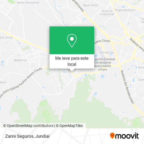 Zanni Seguros mapa