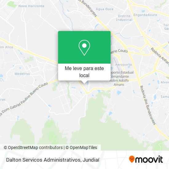 Dalton Servicos Administrativos mapa