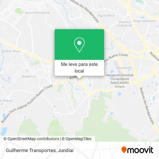 Guilherme Transportes mapa
